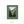 The image is a framed photograph of a mountainous landscape with a waterfall, surrounded by pine trees.