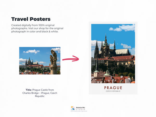 Travel Posters-1-Prague_theprintspace Hahnemuhle Photorag, Perceptual