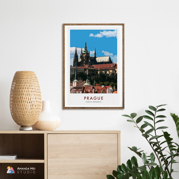 Travel Posters-1-Prague_theprintspace Hahnemuhle Photorag, Perceptual