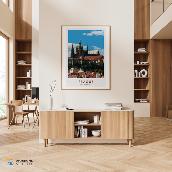 Travel Posters-1-Prague_theprintspace Hahnemuhle Photorag, Perceptual