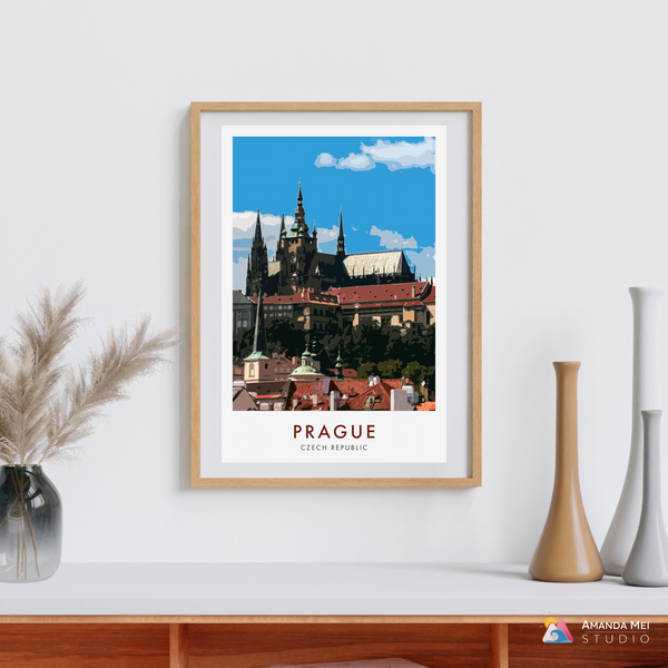 Travel Posters-1-Prague_theprintspace Hahnemuhle Photorag, Perceptual