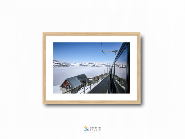 Train up to Jungfraujoch - Eigergletscher, Switzerland