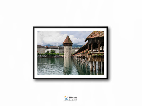 Chapel Bridge - Lucerne, Switzerland