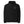 A black hoodie with a small camera design left chest on the front.