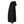 A black hooded sweatshirt with a logo on the left side.